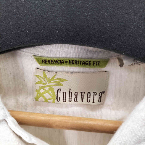 キューバベラ CUBAVERA S/S リネンレーヨン キューバシャツ メンズ import:S