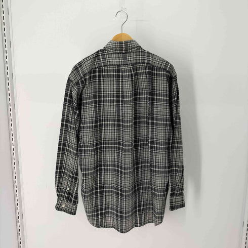 ラルフローレン RALPH LAUREN BLAIRE スモールポニー刺繍 BD L/S チェックコットンリネンシャツ メンズ import:L