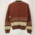 キャンパス CAMPUS 70S~80S USA製 総柄 Vネック L/S ニット メンズ JPN:L