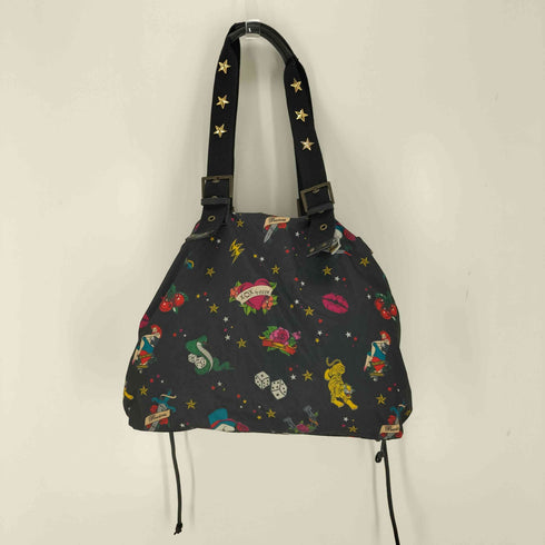 Betseyville by BETSEY JOHNSON 総柄スタッズバッグ レディース