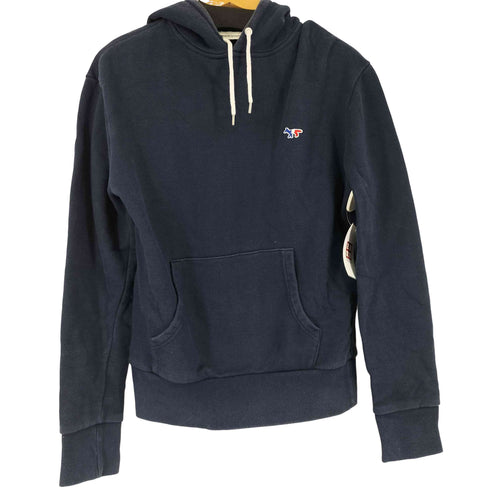 メゾンキツネ MAISON KITSUNE ロゴワッペン プルオーバーパーカー メンズ JPN:M