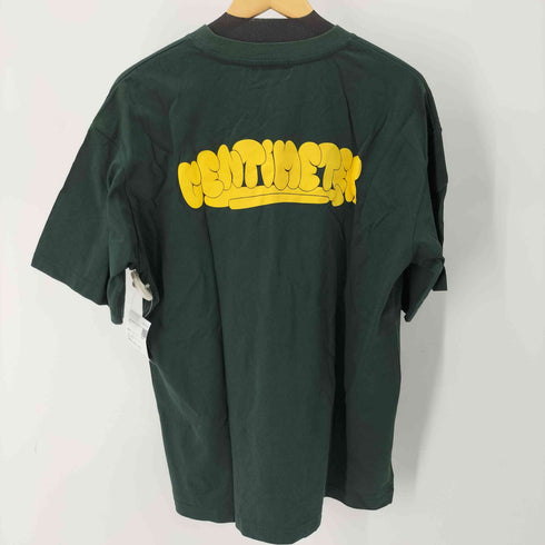 センチメーター centimeter 両面デザイン S/S Tシャツ メンズ JPN:XL