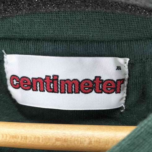 センチメーター centimeter 両面デザイン S/S Tシャツ メンズ JPN:XL