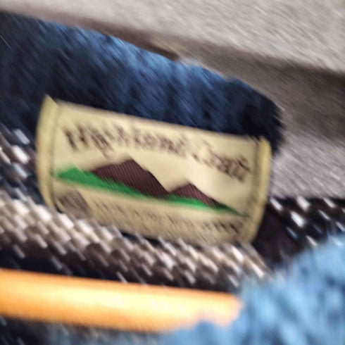 HIGHLAND CRAFT 総柄クルーネックニット メンズ