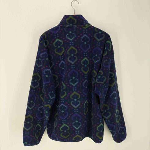 パタゴニア patagonia 1994 USA製 プリンテッド ライトウェイト シンチラ スナップT Printed Light Weight Synchilla Snap-T タペストリー柄 メンズ JPN:XL