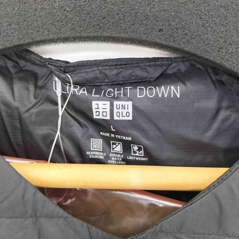 ユニクロ UNIQLO ULTRA LIGHT DOWN VEST メンズ JPN:L
