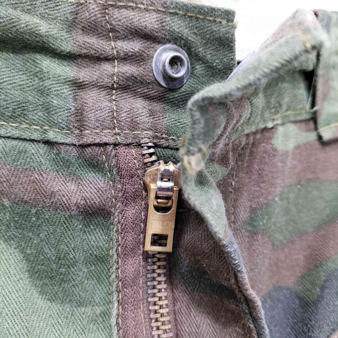 IDEAL PRODUCTS INC 60-70s TALONジップ カモフラ ベイカーパンツ メンズ S