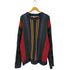 トミーヒルフィガー TOMMY HILFIGER マルチカラー クルーネックニット メンズ JPN:XL