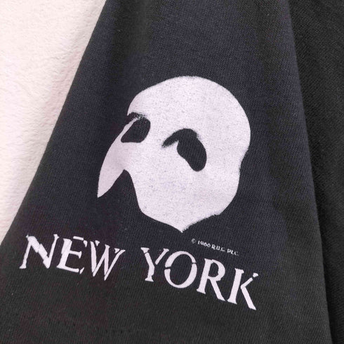 80S FRUIT OF THE LOOM ボディ USA製 シングルステッチ プリント S/S Tシャツコピーライト1986 メンズ import:XL