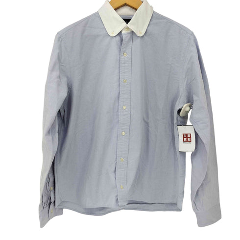 ラルフローレン RALPH LAUREN 丸襟 B.D L/S シャツ メンズ import:M