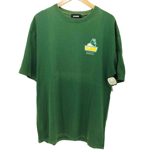 エクストララージ XLARGE プリント クルーネック Tシャツ メンズ JPN:XL