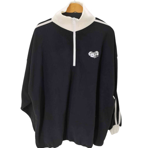 ロッキーモンロー Rocky Monroe ハーフジップフリースジャケット メンズ JPN:XL
