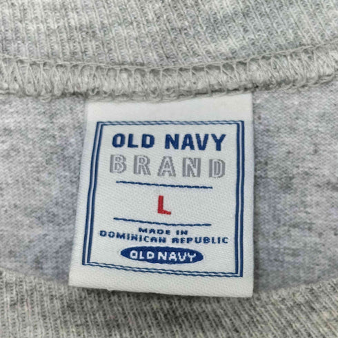 オールドネイビー OLD NAVY ロゴプリント 星条旗 Tシャツ メンズ import:L
