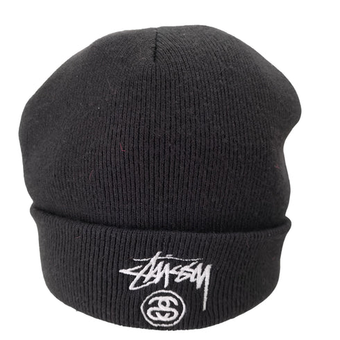 ステューシー Stussy フロントロゴ刺繍 ニット帽 メンズ