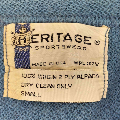 ヘリテージ HERITAGE 80S Vネック ニット メンズ import:S