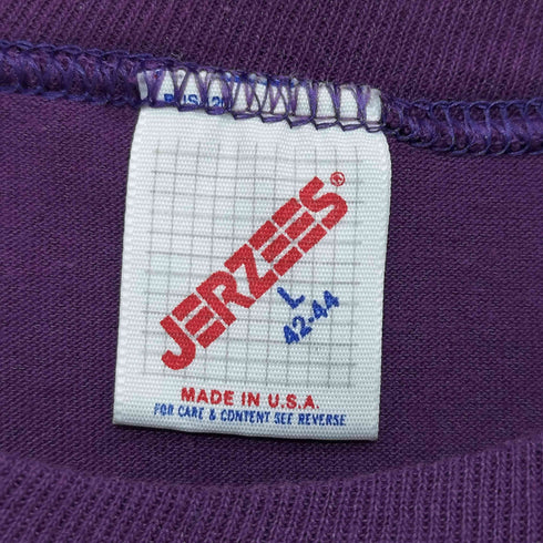 ジャージーズ JERZEES 80-90s クルーネック プリントTシャツ メンズ import:L