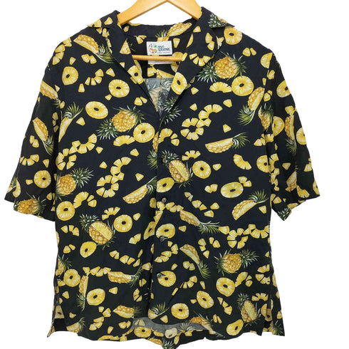 ビューティーアンドユースユナイテッドアローズ BEAUTY & YOUTH UNITED ARROWS パイナップル アロハシャツ メンズ
