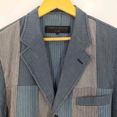 コムデギャルソンオム COMME des GARCONS HOMME AD2000 田中オム パッチワーク 3B テーラードジャケット メンズ JPN:L