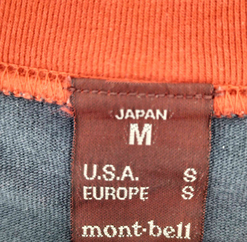 モンベル mont bell 90S リンガーTシャツ メンズ JPN:M