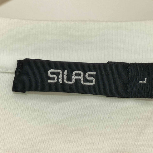 サイラス SILAS 刺繍ロゴ クルーネック Tシャツ メンズ JPN:L