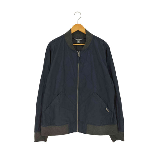 エディーバウアー Eddie Bauer 裏地メッシュ タロンジッパー スカイライナー キルティング ブルゾン メンズ import:XL