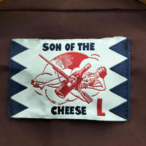 サノバチーズ SON OF THE CHEESE LOOSE JKT ルーズジャケット スナップボタン テーラードジャケット メンズ import:L