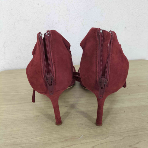 ケイトスペード Kate spade バックジップスエードヒールパンプス レディース 9