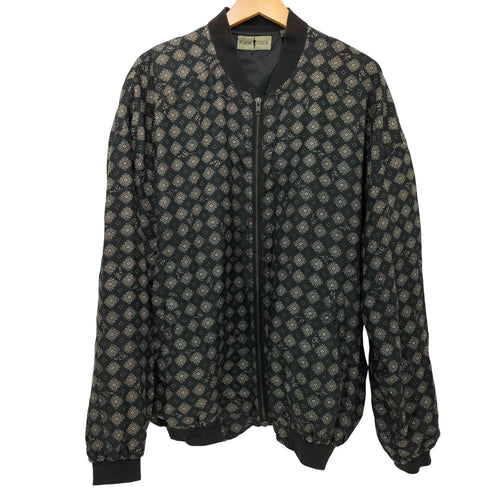 ロバートストック ROBERT STOCK 80-90s 総柄 ジップアップブルゾン メンズ import:M