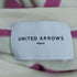 ユナイテッドアローズ UNITED ARROWS ボーダーワイドスリットニット レディース