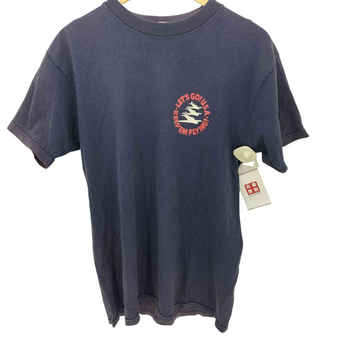 ザリアルマッコイズ THE REAL McCOYS 両面プリント クルーネック Tシャツ メンズ L