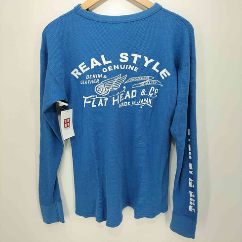 ザフラットヘッド the flat head サーマルカットソー メンズ 42