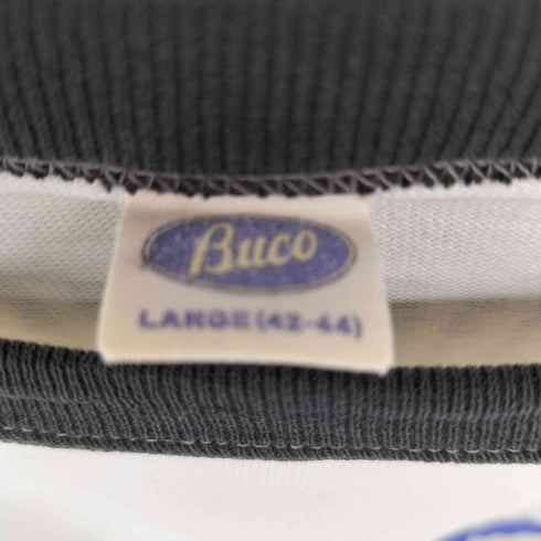 ザリアルマッコイズ THE REAL McCOYS BUCO ヘルメットロゴ 半袖Tシャツ メンズ L