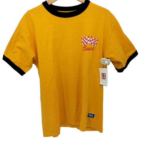 ザリアルマッコイズ THE REAL McCOYS BUCO 両面プリント リンガーTシャツ メンズ 42