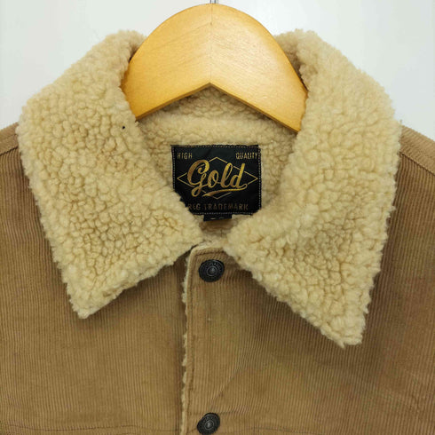 ゴールドトウヨウエンタープライズ GOLD 東洋エンタープライズ CORDUROY SHORT RANCH JACKET メンズ  38