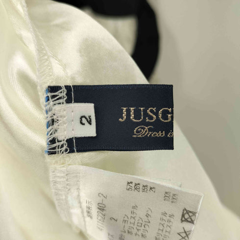 ジャスグリッティー JUSGLITTY エアリージャガードドッキングワンピース レディース JPN:2