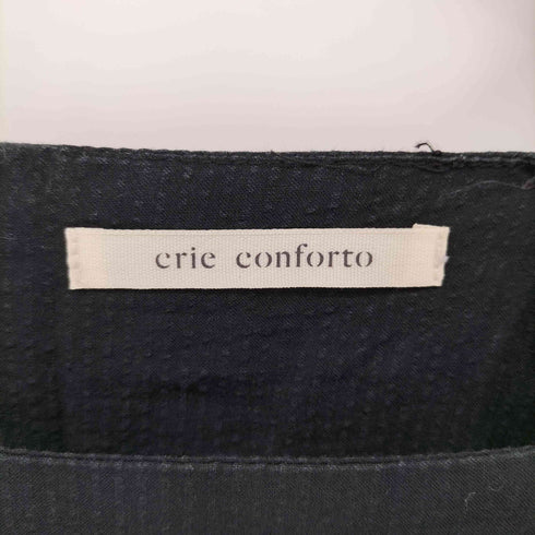 クリーコンフォルト crie conforto ボリュームスリーブギャザーワンピース レディース JPN:M