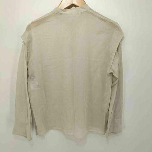 ビューティーアンドユースユナイテッドアローズ BEAUTY & YOUTH UNITED ARROWS コットンオーガンジータックショルダー シャツ -ウォッシャブル- レディース