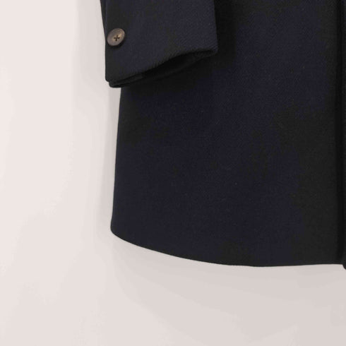 エディフィス EDIFICE 14AW 裏地ストライプ ウール チェスターコート メンズ JPN:46