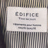 エディフィス EDIFICE 14AW 裏地ストライプ ウール チェスターコート メンズ JPN:46