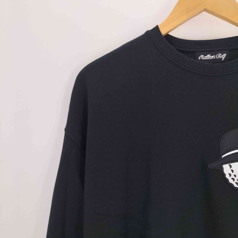 Malbon Golf ワッペンクルーネックスウェット メンズ