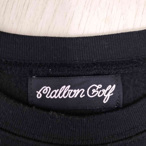 Malbon Golf ワッペンクルーネックスウェット メンズ