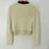 ザラ ZARA クリップドシャギーニットプルオーバー レディース import:L