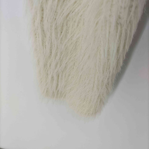 ザラ ZARA クリップドシャギーニットプルオーバー レディース import:L