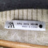 ザラ ZARA クリップドシャギーニットプルオーバー レディース import:L