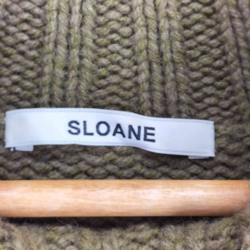 スローン SLOANE 3G ジーロンラム×カシミヤ ドロップショルダー レディース JPN:2