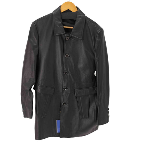 dckmany ラムレザー スタンドカラー ジャケット メンズ JPN:XL