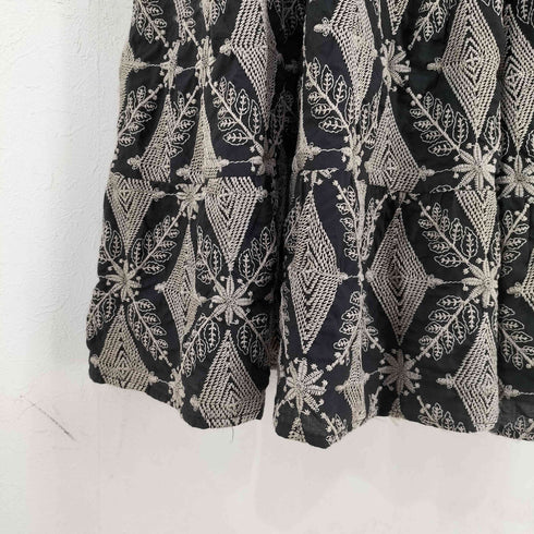エメラルドモーテル EMERALD MOTEL 織柄 ティアード キャミソールワンピース レディース