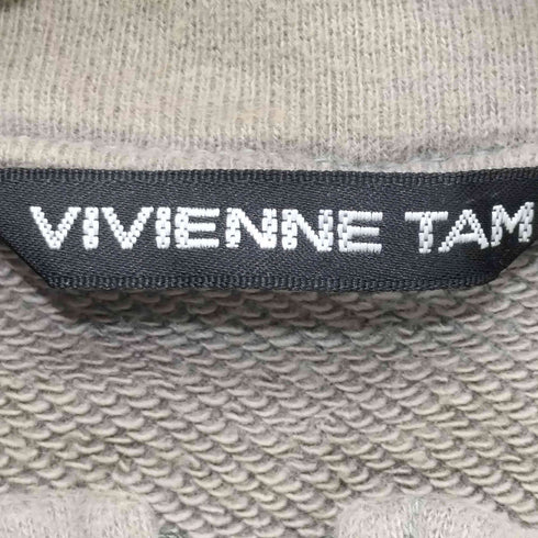 ヴィヴィアンタム VIVIENNE TAM Y2K ドラゴン刺繍 ダブルジップアップ ミリタリジャケット レディース JPN:1