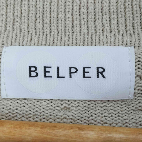 ベルパー BELPER シルク混ニットカーディガン レディース FREE