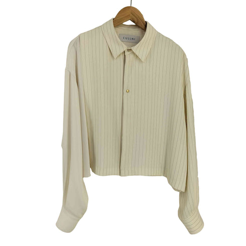 クルニ CULLNI Asymmetrical Stripe Shirt メンズ JPN:1